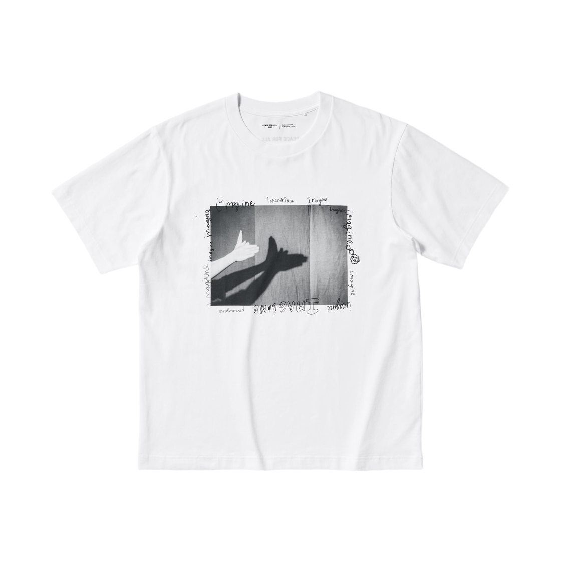 476353-00 Uniqlo x Olivia Arthur by Magnum Photos Peace For All T-Shirt White