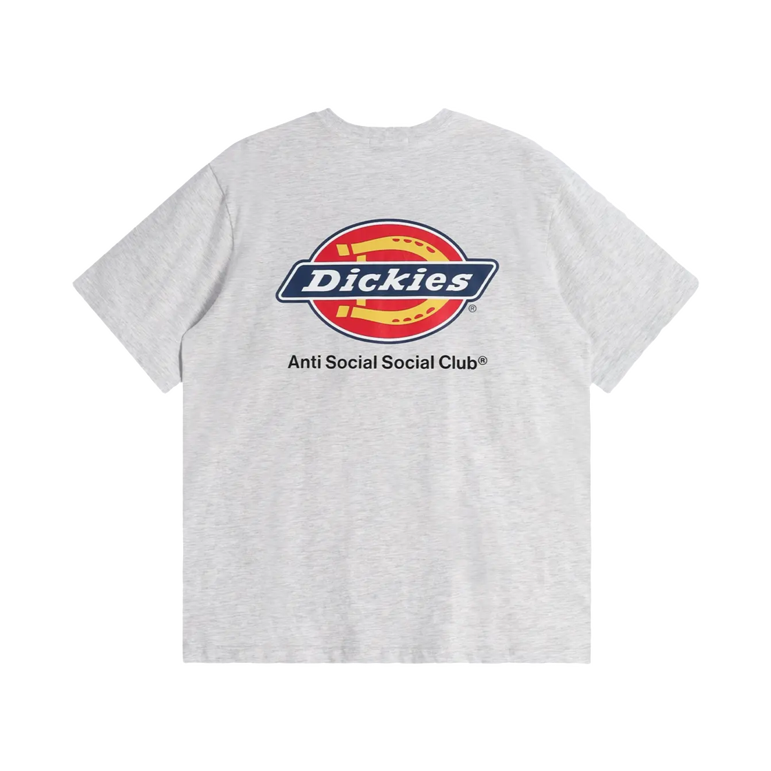 안티 소셜 소셜 클럽 x 디키즈 로고 티셔츠 애쉬 그레이(Anti Social Social Club x Dickies Logo T-Shirt Ash Gray)