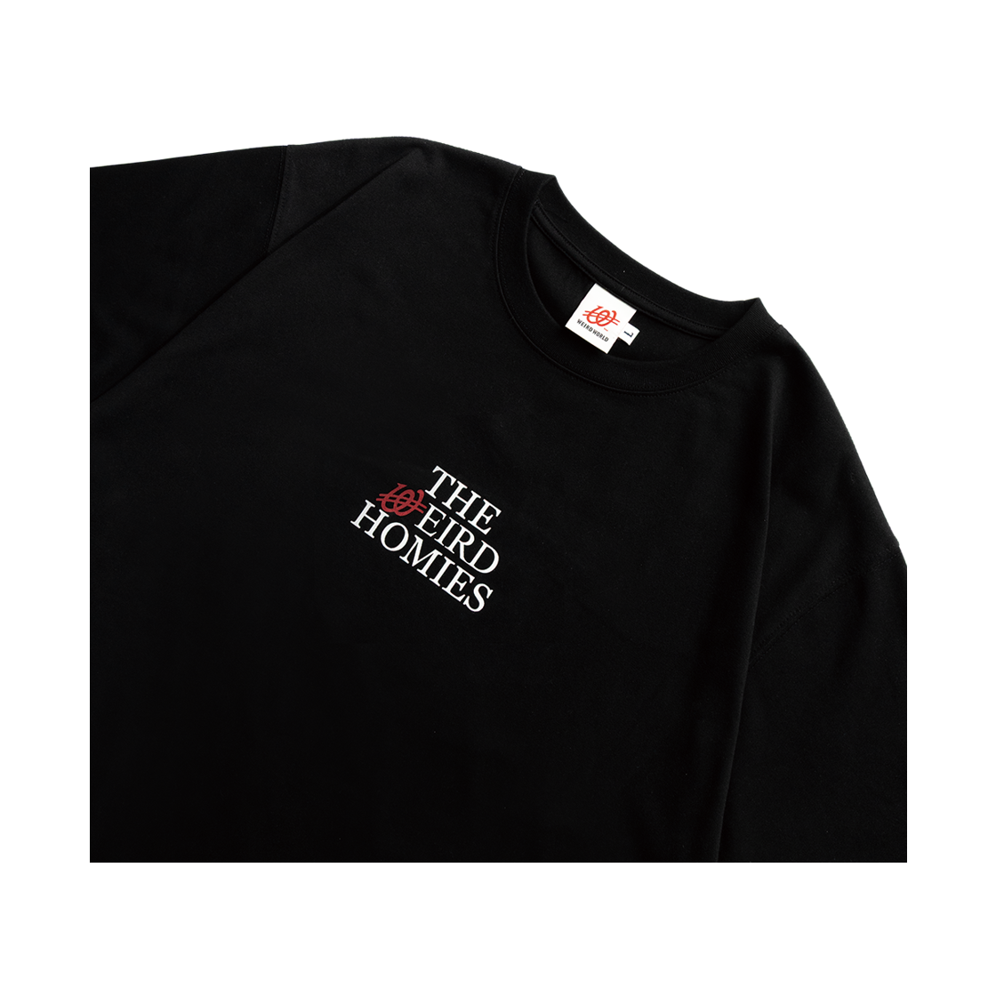 위얼드월드 위얼드호미 티셔츠 블랙(Weird World Weird Homie T-shirt Black) - 3