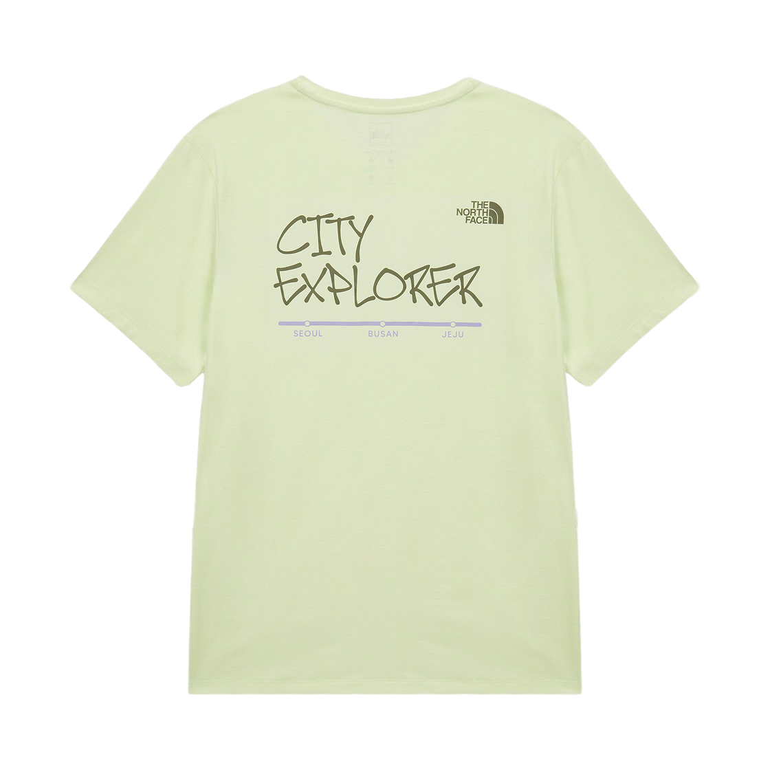 NT7US35C The North Face City Explorer S/S R/T-Shirt Limeade - 26SS