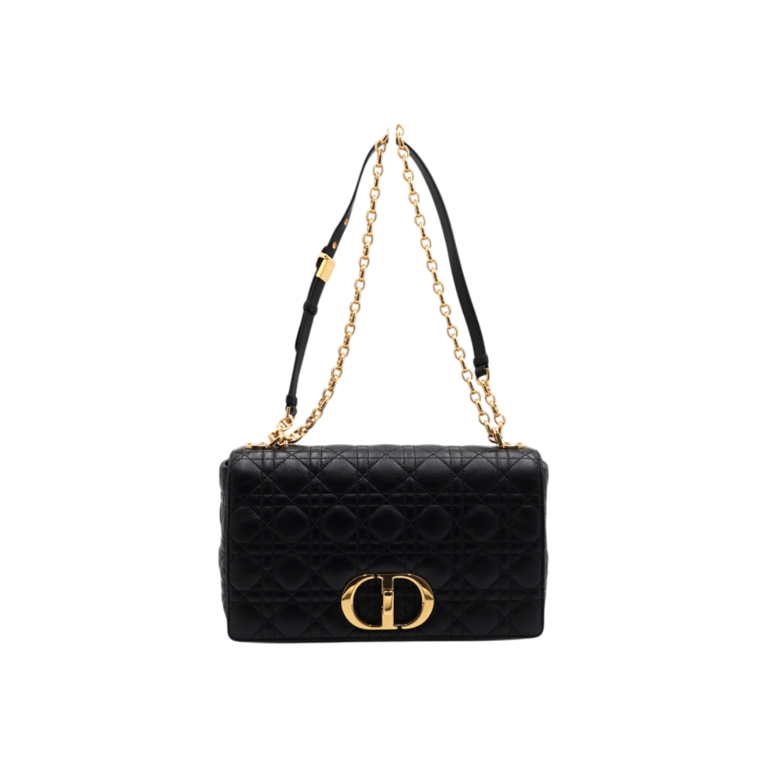 디올 M9243UWHC CARO 카로 블랙 까나쥬 라지 금장체인 숄더백 겸 크로스백aa62538(Dior Caro Black Cannage Large Gold Chain Shoulder & Crossbody Bag)