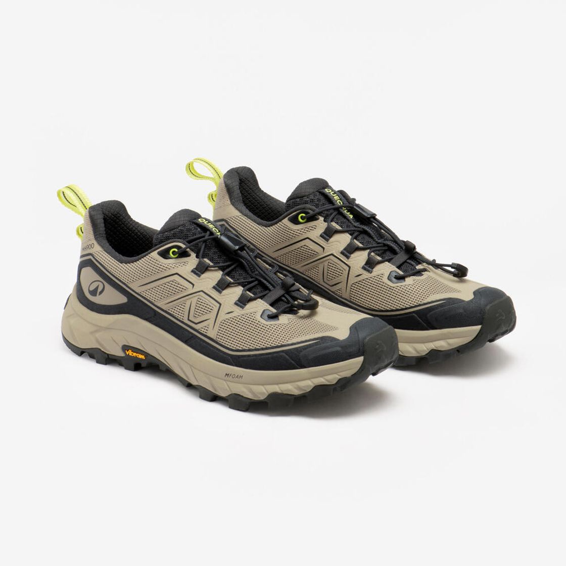 데카트론 남성 경량 단목 하이킹화 MH900 듄 베이지(DECATHLON Men's Lightweight Low Hiking Shoes MH900 Dune Beige) - 2