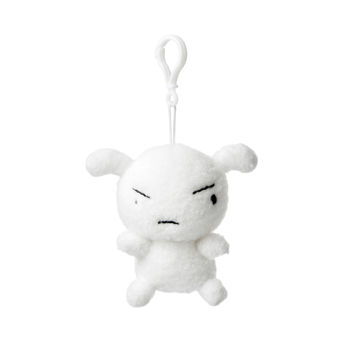 대원미디어 짱구는못말려 흰둥이 털로 만든 아기 흰둥이 인형 키링(Daewonmedia Crayon Shin Chan Baby Shiro Plush Doll Keyring)