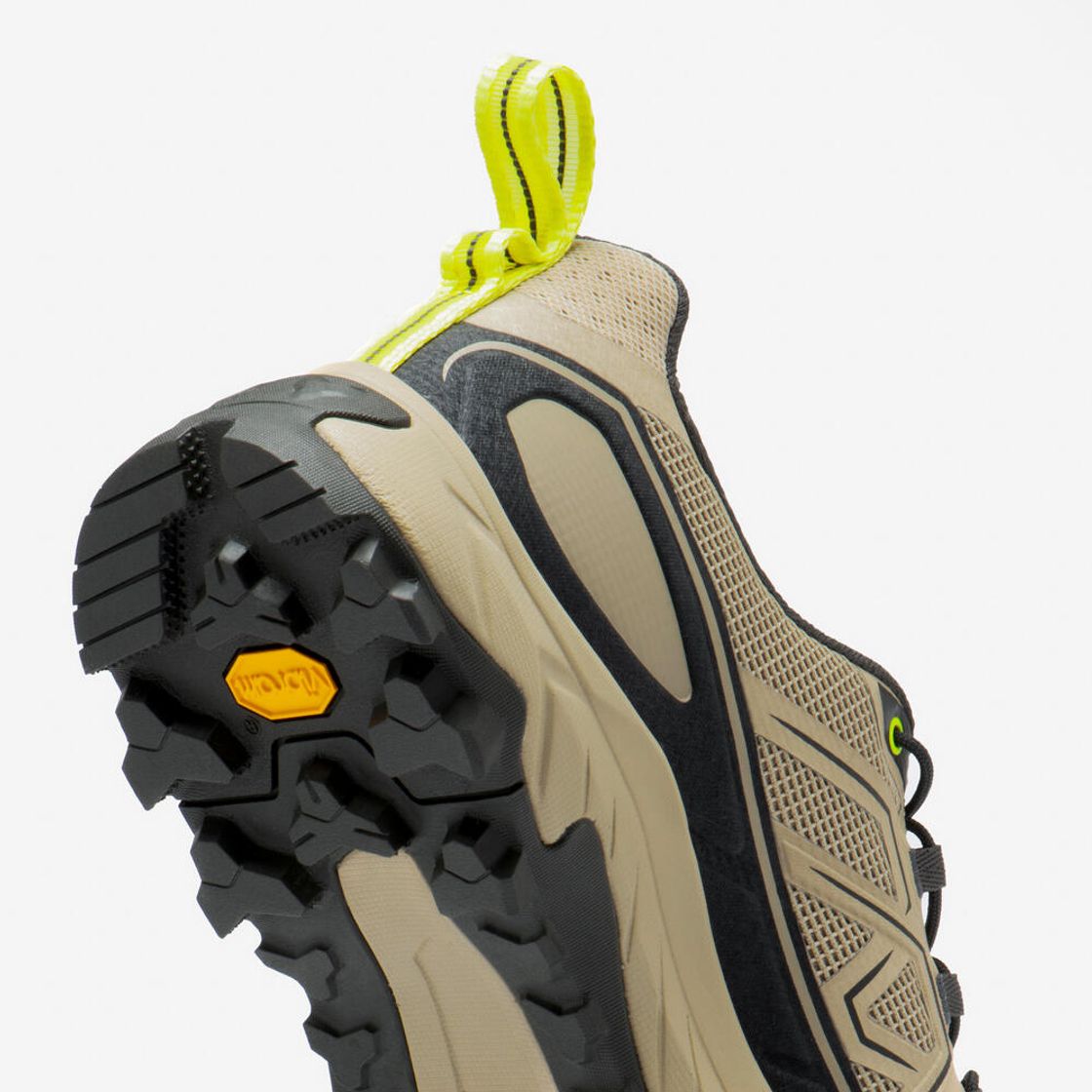 데카트론 남성 경량 단목 하이킹화 MH900 듄 베이지(DECATHLON Men's Lightweight Low Hiking Shoes MH900 Dune Beige) - 5