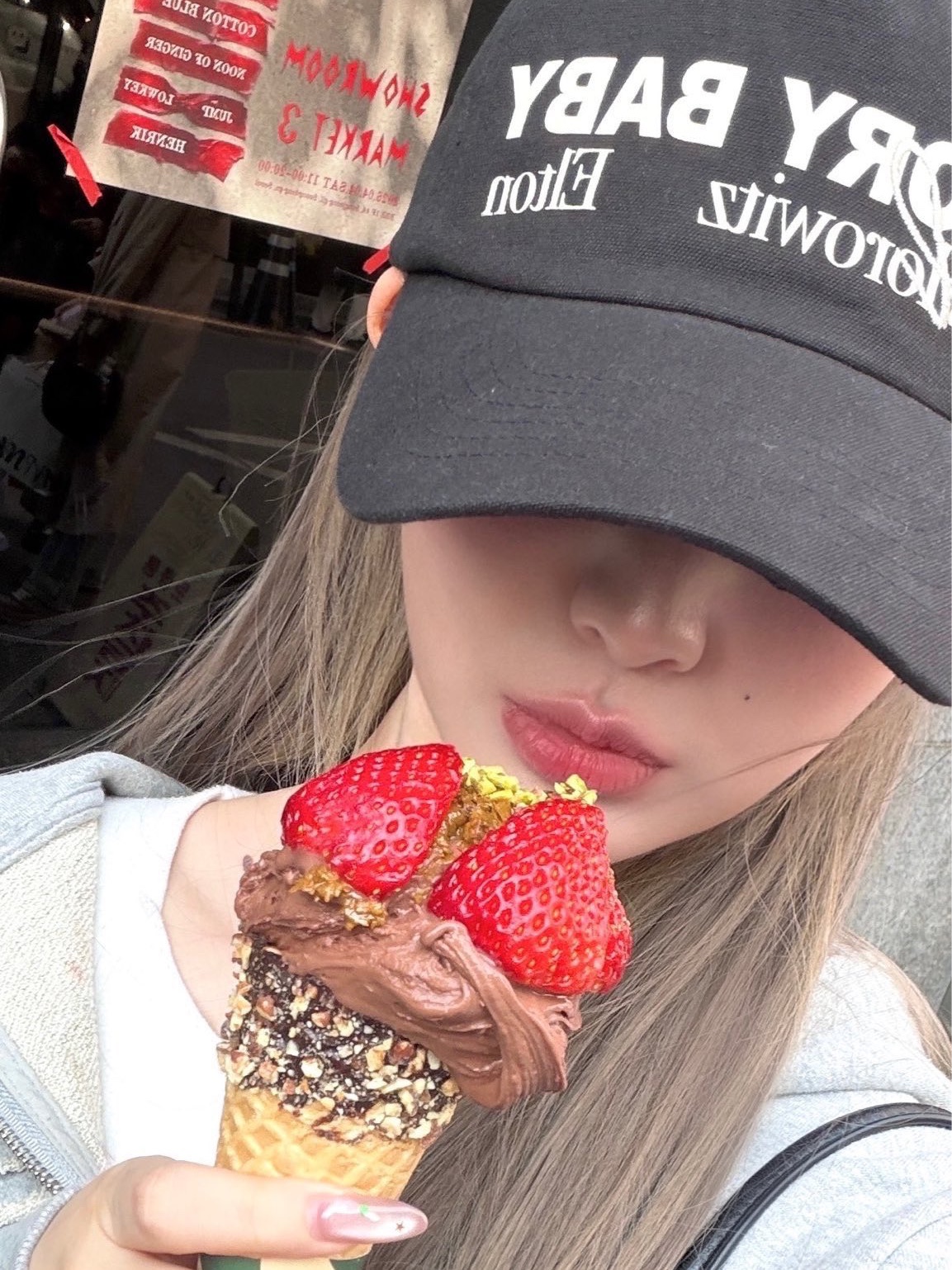 PACOSPLY 2Glory Baby Cap Black 착용 스타일