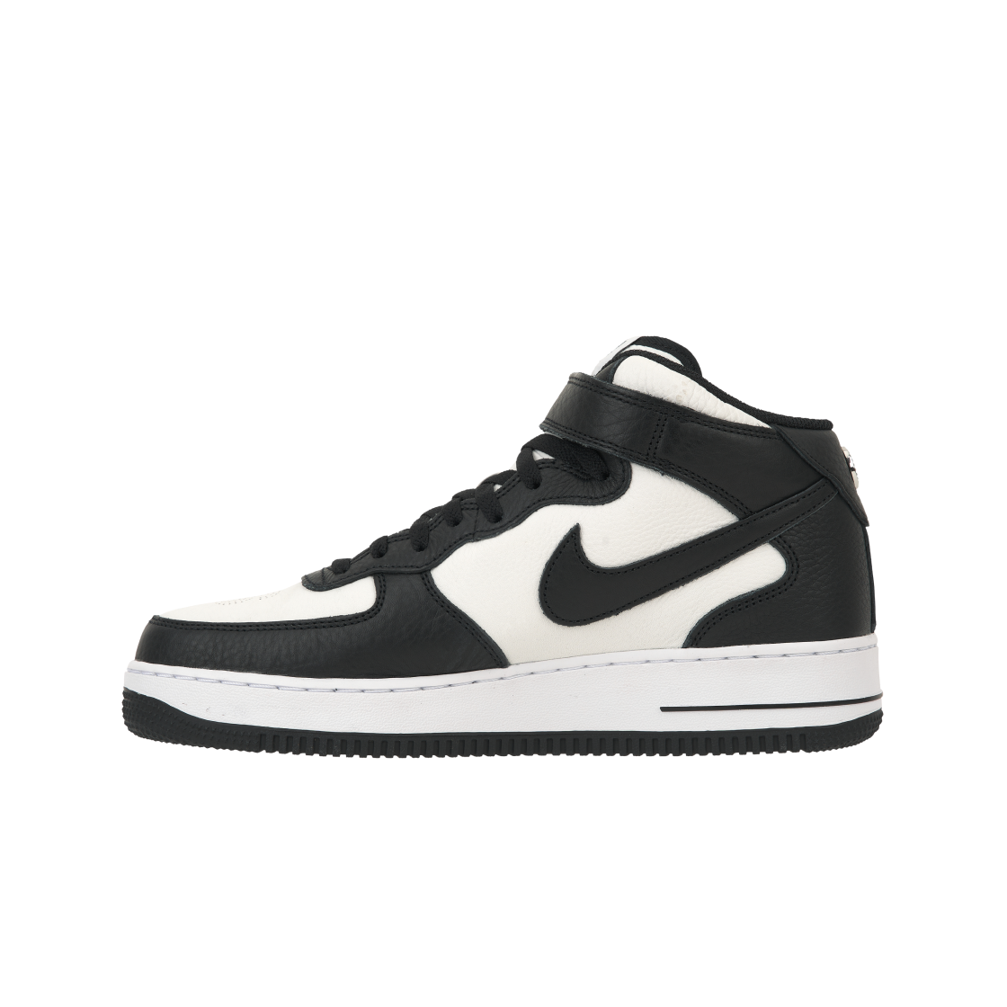 나이키 x 스투시 에어포스 1 '07 미드 SP 블랙 앤 라이트 본(Nike x Stussy Air Force 1 '07 Mid SP Black and Light Bone) - 3