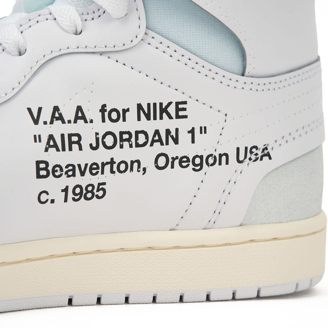 조던 1 x 버질 아블로 아카이브 레트로 하이 알래스카 화이트(Jordan 1 x Virgil Abloh Archive Retro High Alaska White) - 8