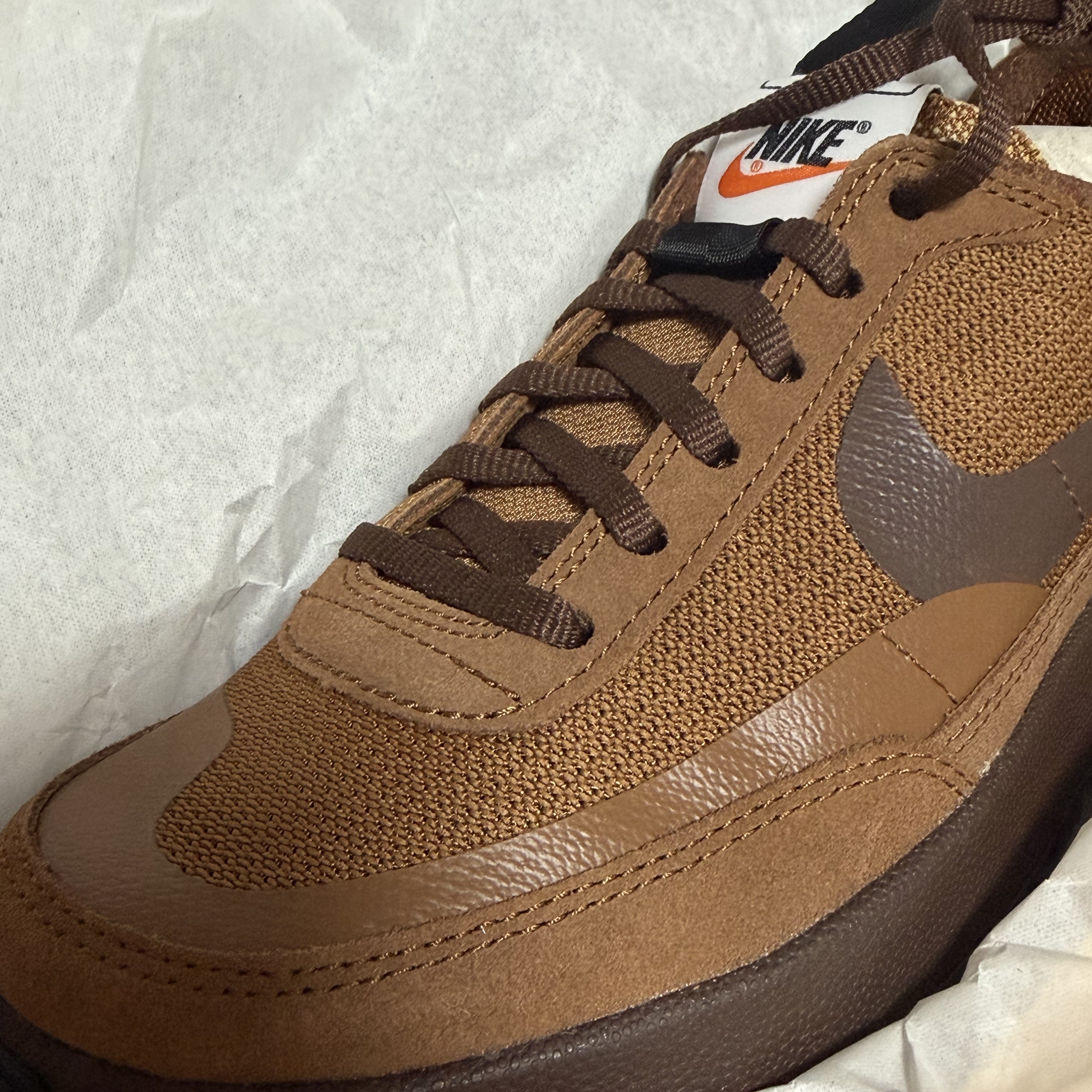 Nike x Tom Sachs General Purpose Shoe Brown 착용 스타일