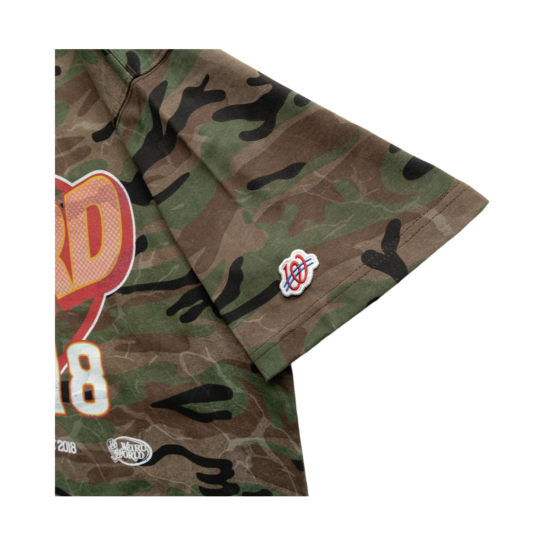 위얼드월드 하트 타워 카모플라쥬 티셔츠(Weird World Heart Tower Camouflage T-shirt) - 6