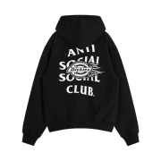 Anti Social Social Club x Dickies Flame Hoodie Black