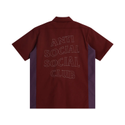 Anti Social Social Club x Dickies Work Shirts Burgundy