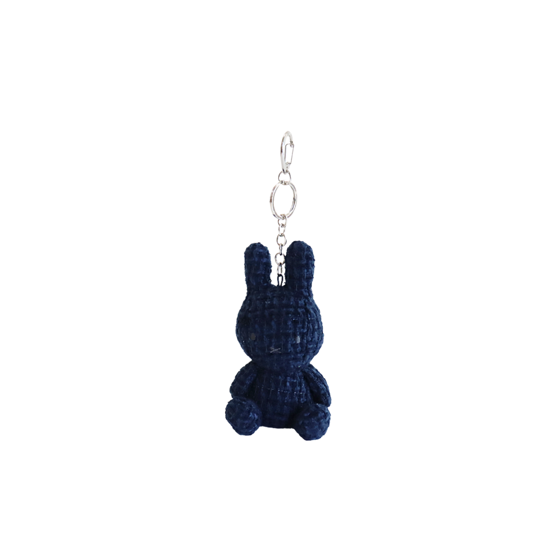 매니어리틀 트위드 미피 키링 네이비(Many a Little MIFFY Tweed Keychain Navy)