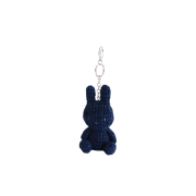 Many a Little MIFFY Tweed Keychain Navy