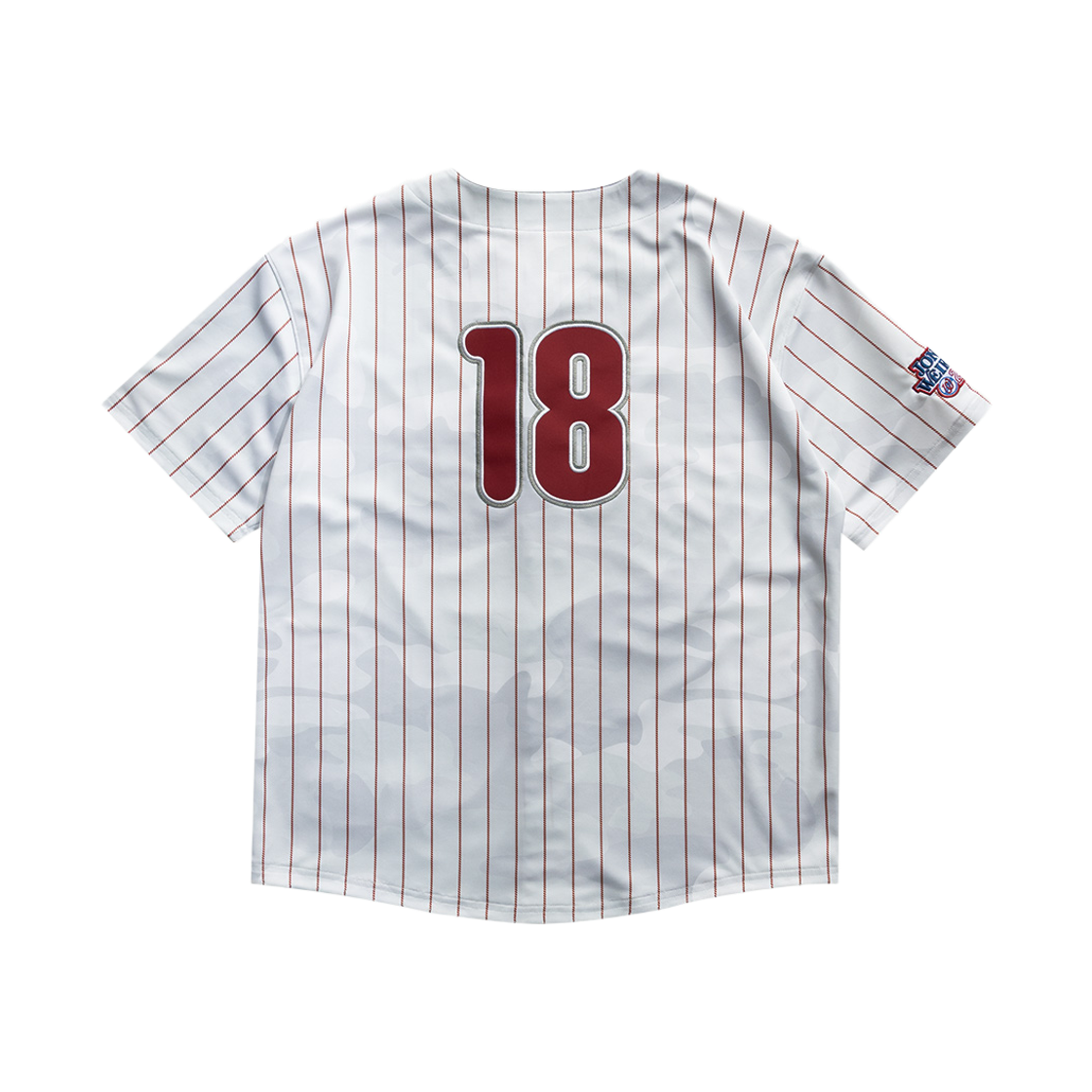 위얼드월드 필라델피아 스트라이프 베이스볼 저지(Weird World Philadelphia Striped Baseball Jersey) - 2