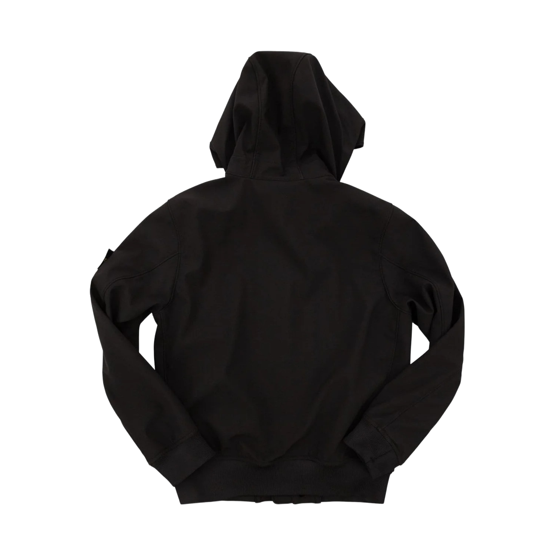 (키즈) 스톤 아일랜드 4100001 버튼 업 후드 자켓 블랙 - 26SS((Kids) Stone Island 4100001 Button Up Hooded Jacket Black - 26SS) - 2