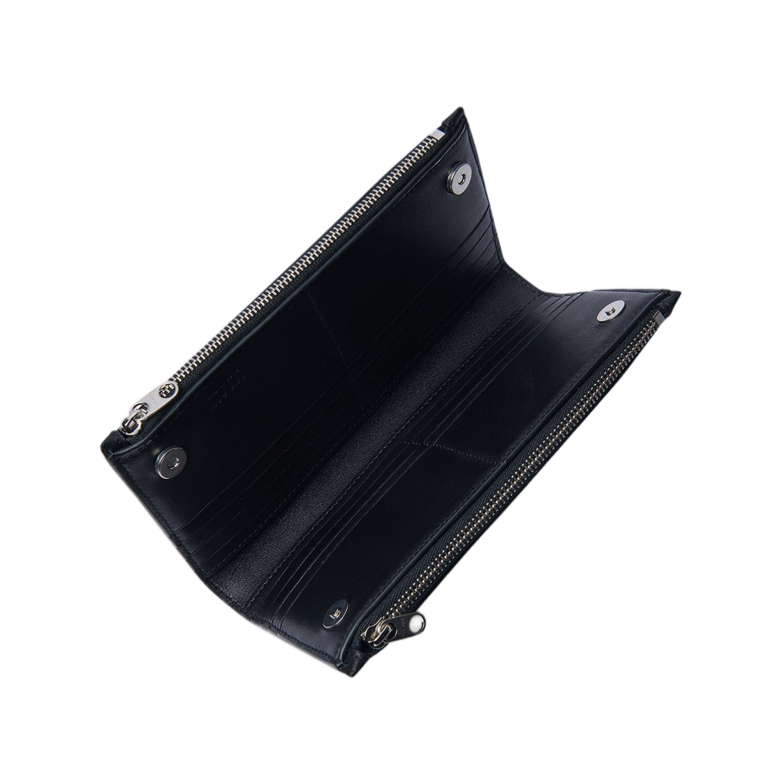 더 로우 멀티 지퍼 월렛 블랙(The Row Multi Zipped Wallet Black) - 3