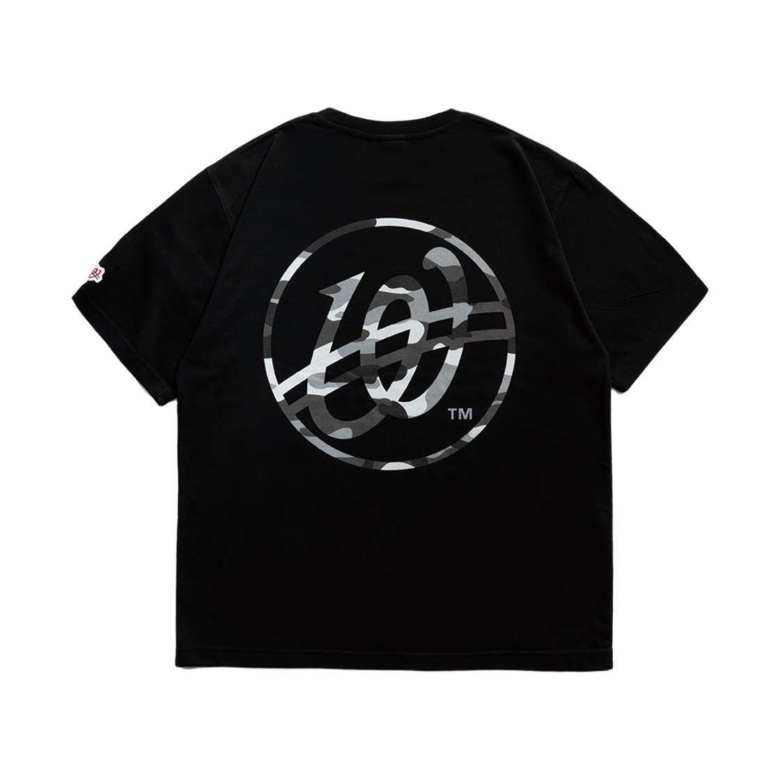 위얼드월드 카모플라쥬 서클로고 티셔츠 블랙(Weird World Camouflage Circle Logo T-shirt Black)
