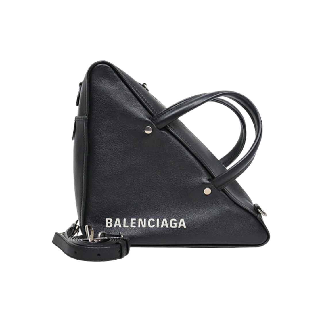 발렌시아가 블랙 트라이앵글 2WAY백 C-A53786(Balenciaga Black Triangle 2-Way Bag C-A53786) - 1