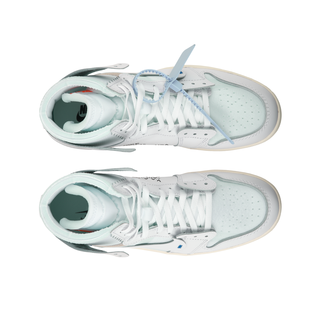 조던 1 x 버질 아블로 아카이브 레트로 하이 알래스카 화이트(Jordan 1 x Virgil Abloh Archive Retro High Alaska White) - 5