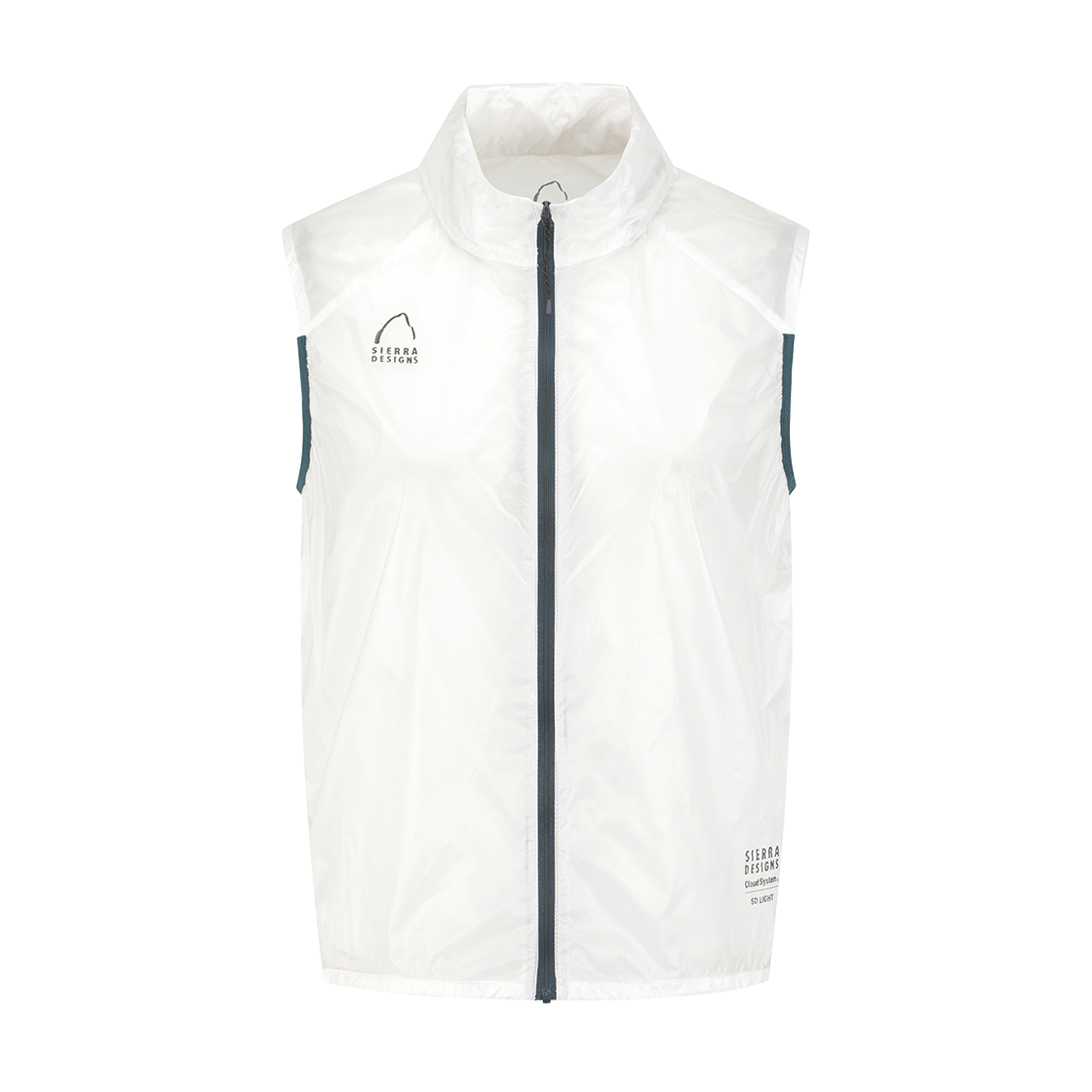 시에라디자인 W 에어피크 초경량 윈드쉘 베스트 화이트(SIERRA DESIGNS W AIRPEAK Ultra Light Windwhell Vest White) - 1