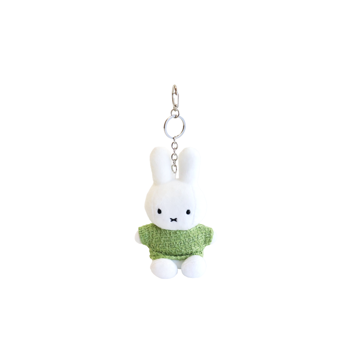 매니어리틀 트위드 입은 미피 키링 그린(Many a Little MIFFY Tweed Keychain Green)