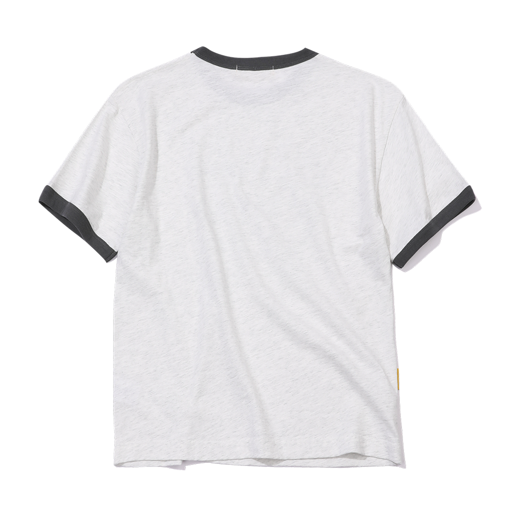 메인부스 베러 스마일 티셔츠 1% 멜란지(MAINBOOTH Better Smile T-shirt 1% Melange) - 2