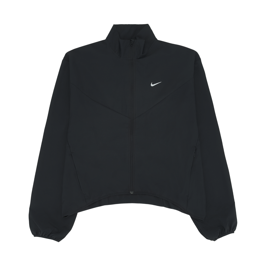 (W) 나이키 드라이핏 스우시 HBR 자켓 블랙 - US/EU((W) Nike Dri-Fit Swoosh HBR Jacket Black - US/EU) - 1