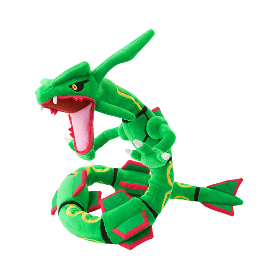 포켓몬센터 구불구불 봉제인형 레쿠쟈(Pokemon Center Wiggly Plush Doll Rayquaza)