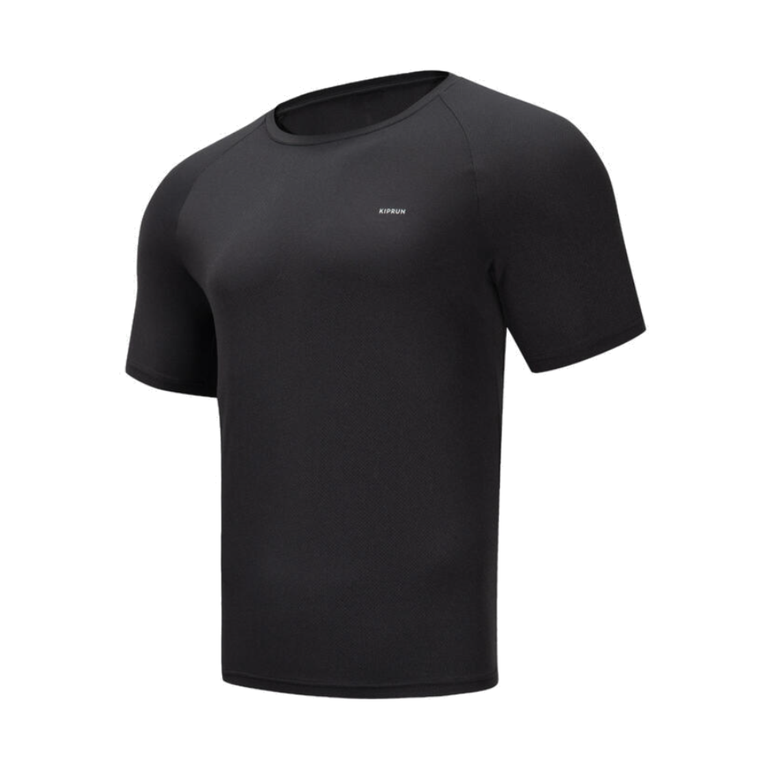 데카트론 남성 러닝 반팔 티 런 드라이 쿨링 500 스모크 블랙(DECATHLON Men's Running Short-Sleeved T-Shirt Run Dry Cooling 500 Smoke Black) - 1