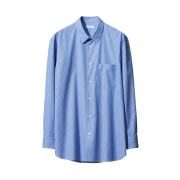Uniqlo x Jil Sander Broadcloth Shirt Blue