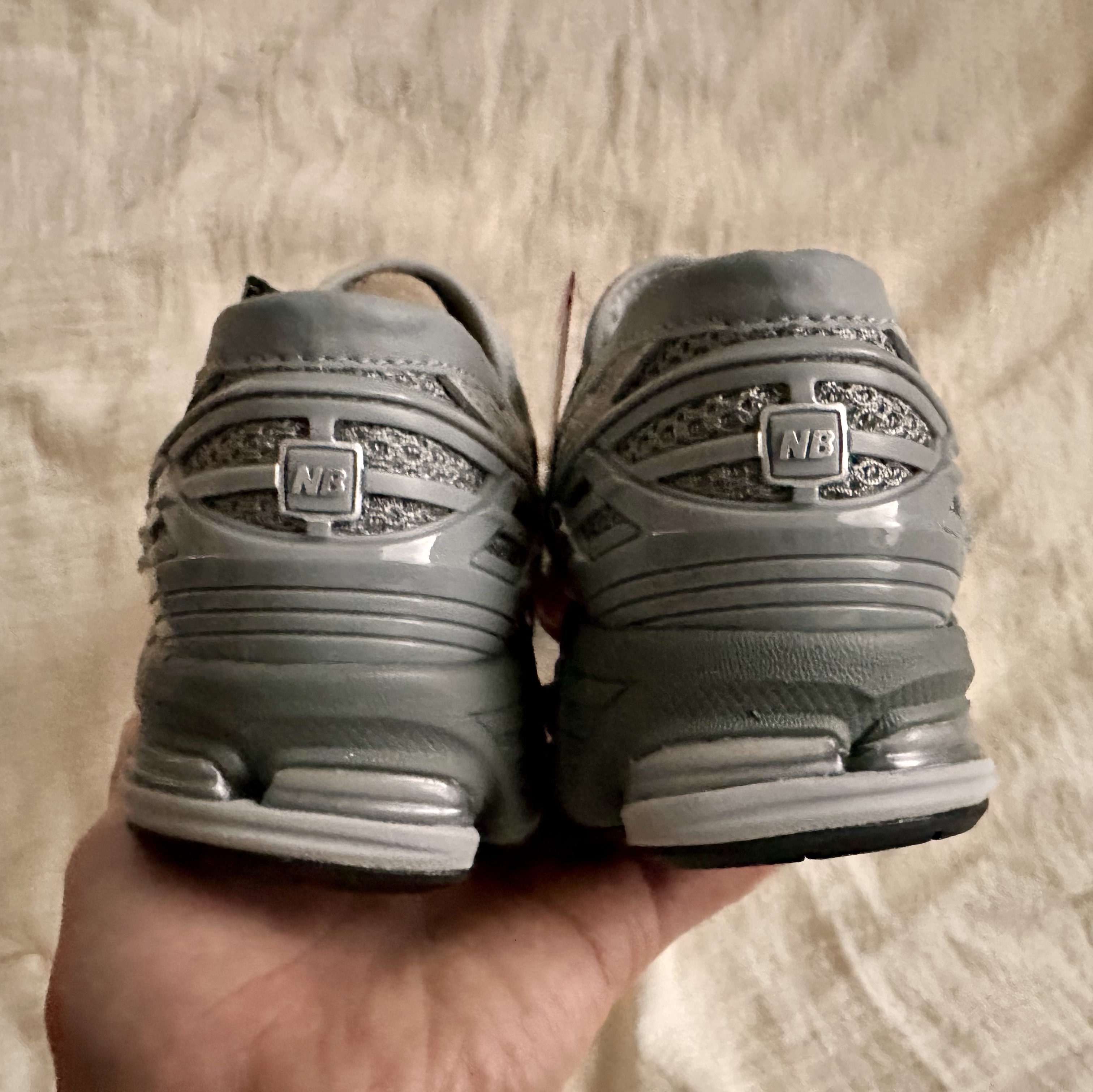 New Balance 1906L Raincloud Slate Grey - D Standard 착용 스타일 - 6