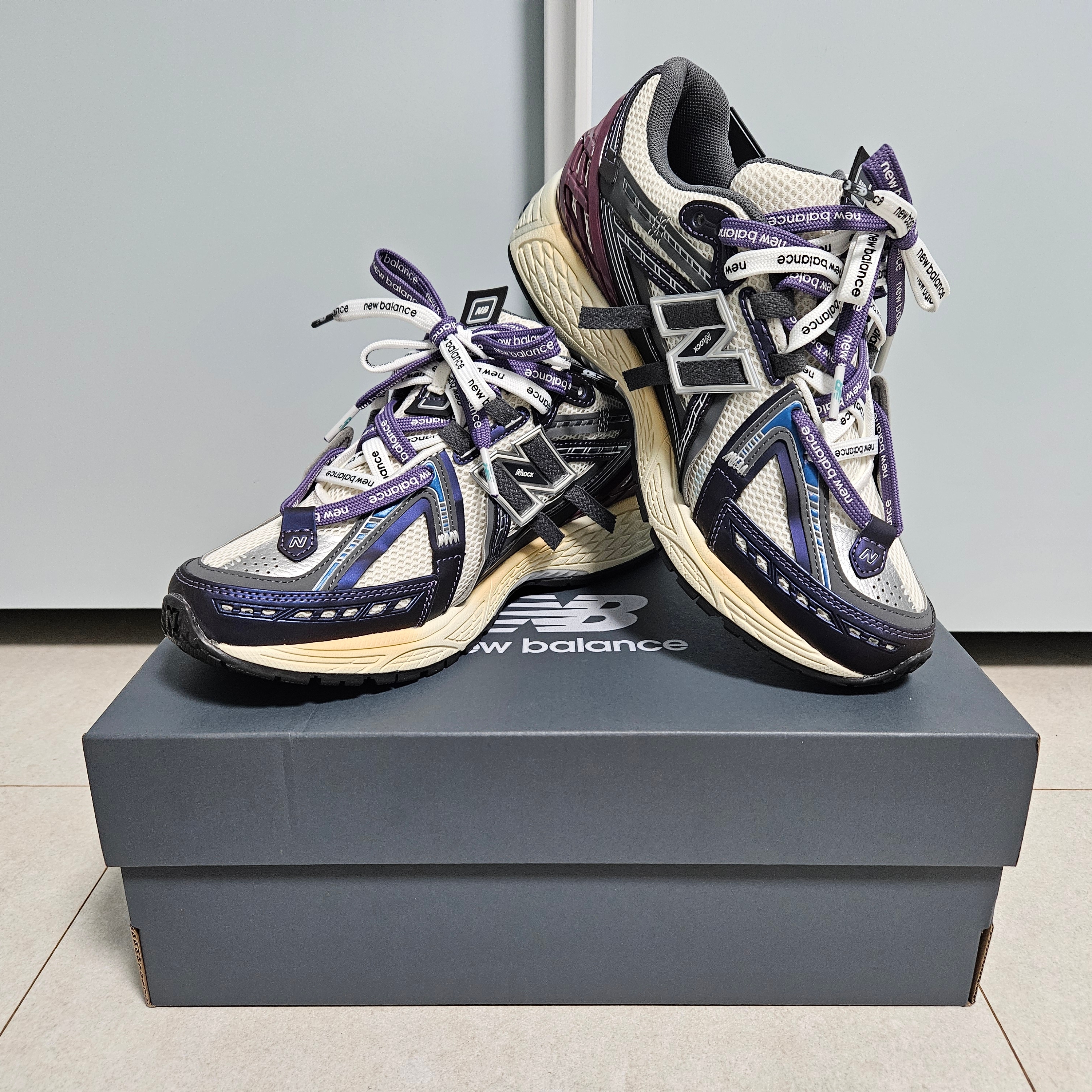 New Balance 1906A Inkwell Sea Salt 착용 스타일 - 7