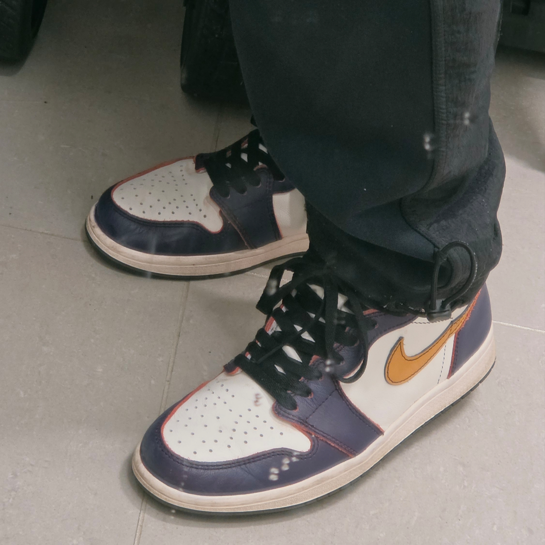 Jordan 1 Retro High OG Defiant SB LA to Chicago 착용 스타일 - 2