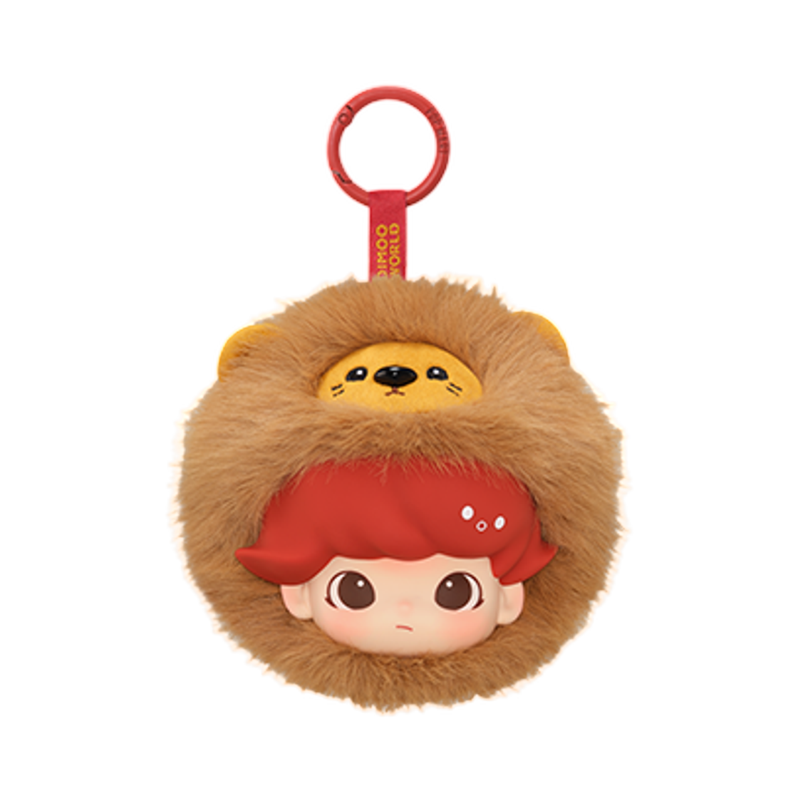 팝마트 디무 비밀 연극단 시리즈 이어폰 백 티밋 라이언 (개봉 박스)(Pop Mart Dimoo The Secret Theatre Club Series Earphone Timid Lion (Opened Case))