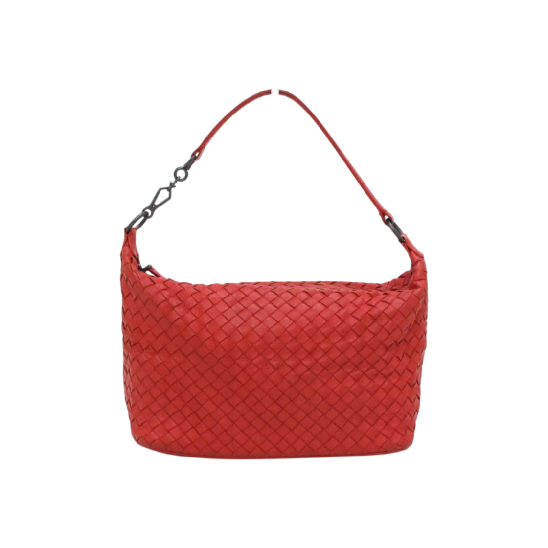 보테가 베네타 239988 레드 나파 인트레치아토 숄더백aa62326(Bottega Veneta Red Napa Intrecciato Shoulder Bag) - 1