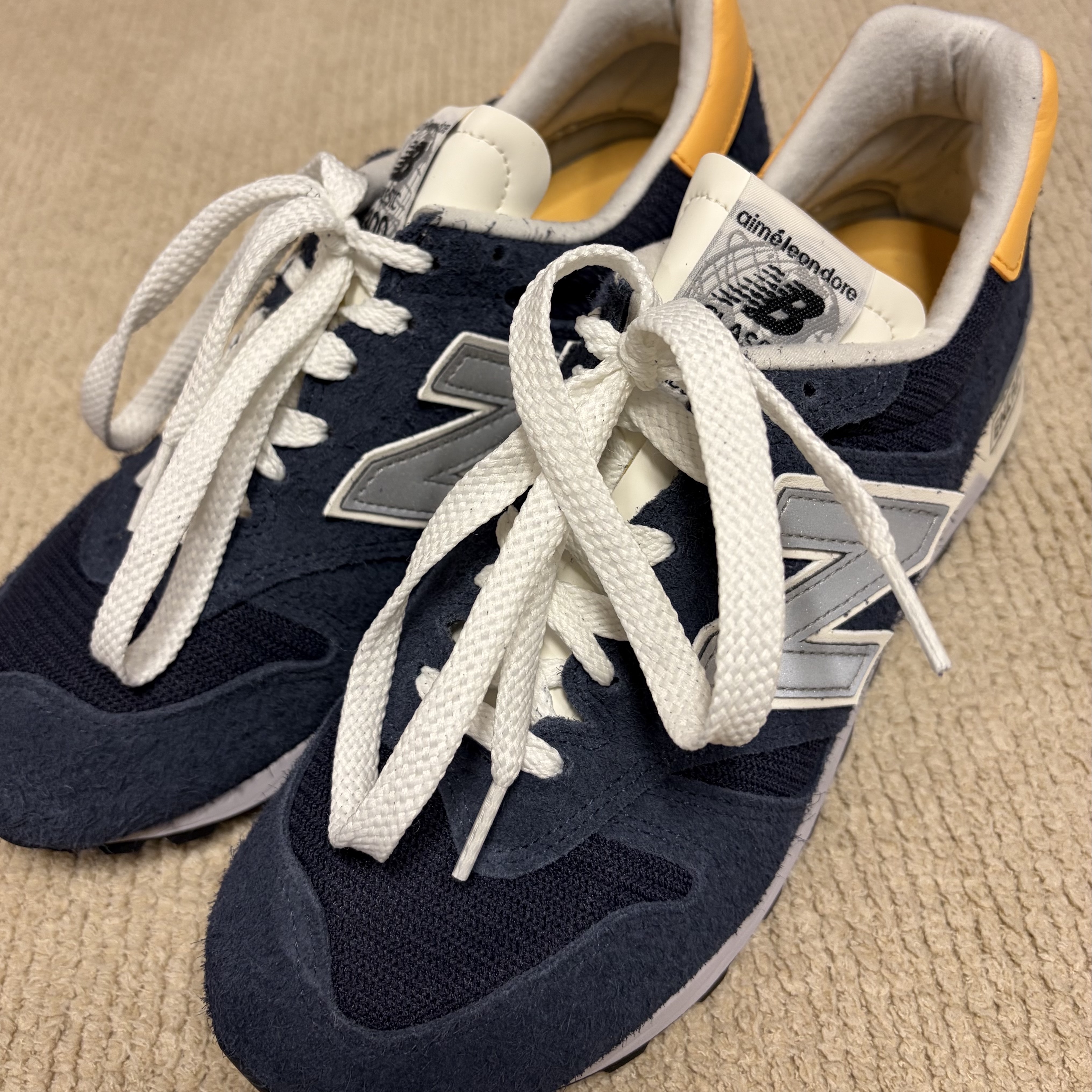 New Balance x Aime Leon Dore 1300 Made in USA Navy 착용 스타일
