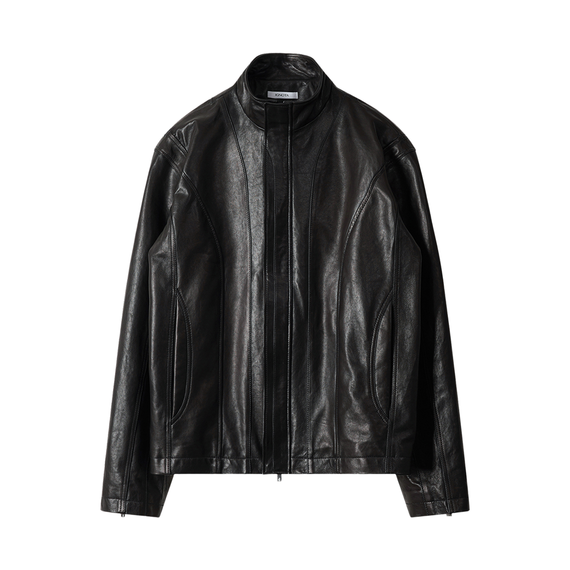이그노타 코어:14 래더 자켓 블랙(IGNOTA Core:14 Leather Jacket Black)