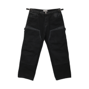 Nonnod Patina Double Knee Pants Faded Black