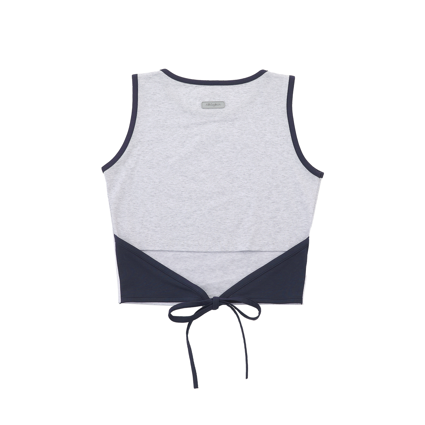 알테그리히 투톤 라인 슬리브리스 네이비(ALLTAGLICH Two Tone Line Sleeveless_Navy)