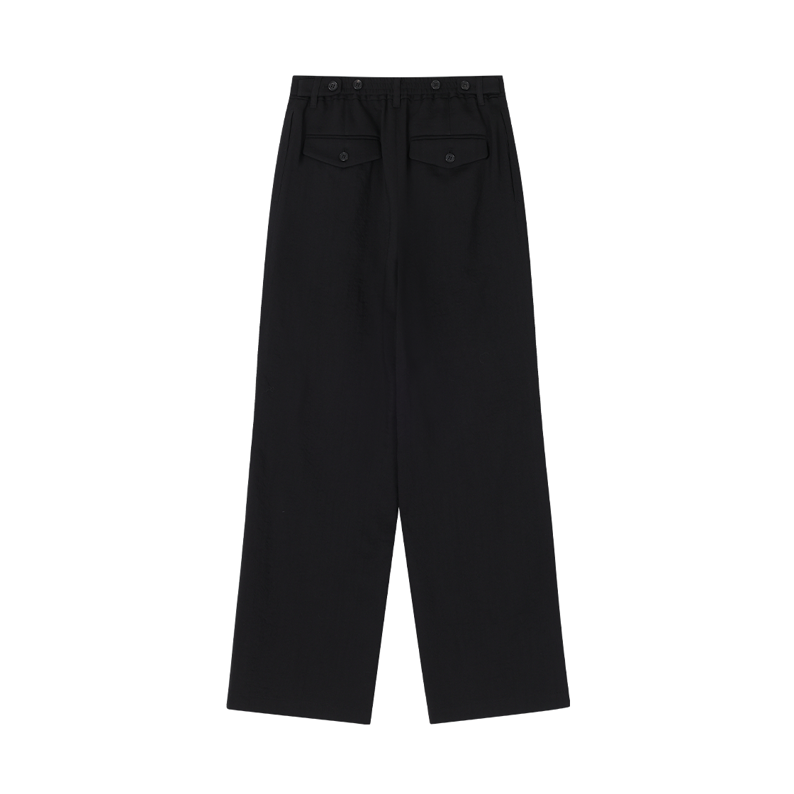 (W) 송지오 스트레이트 플레어 팬츠 블랙((W) SONGZIO Straight Flare Pants Black) - 2