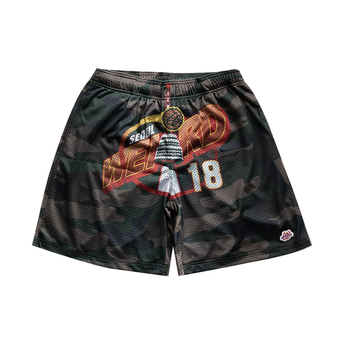 위얼드월드 위얼드타워 카모플라쥬 바스켓볼 팬츠(Weird World Weird Tower Camouflage Basketball Pants)