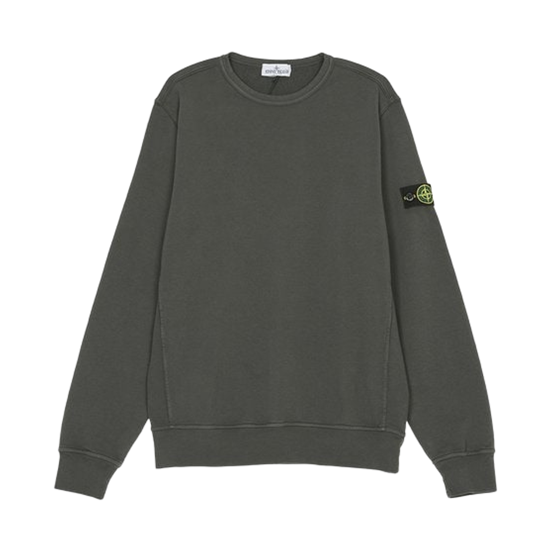L1S1661000-05S0040-V0065 (Kids) Stone Island 6100005 Logo Patch Crewneck Sweatshirt Charcoal Grey - 26SS