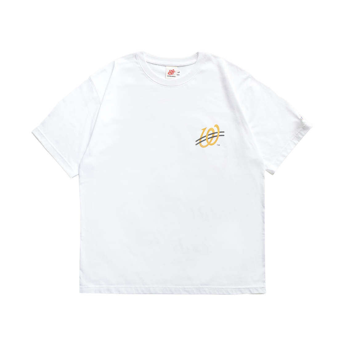 위얼드월드 카모플라쥬 서클로고 티셔츠 화이트(Weird World Camouflage Circle Logo T-shirt White) - 2