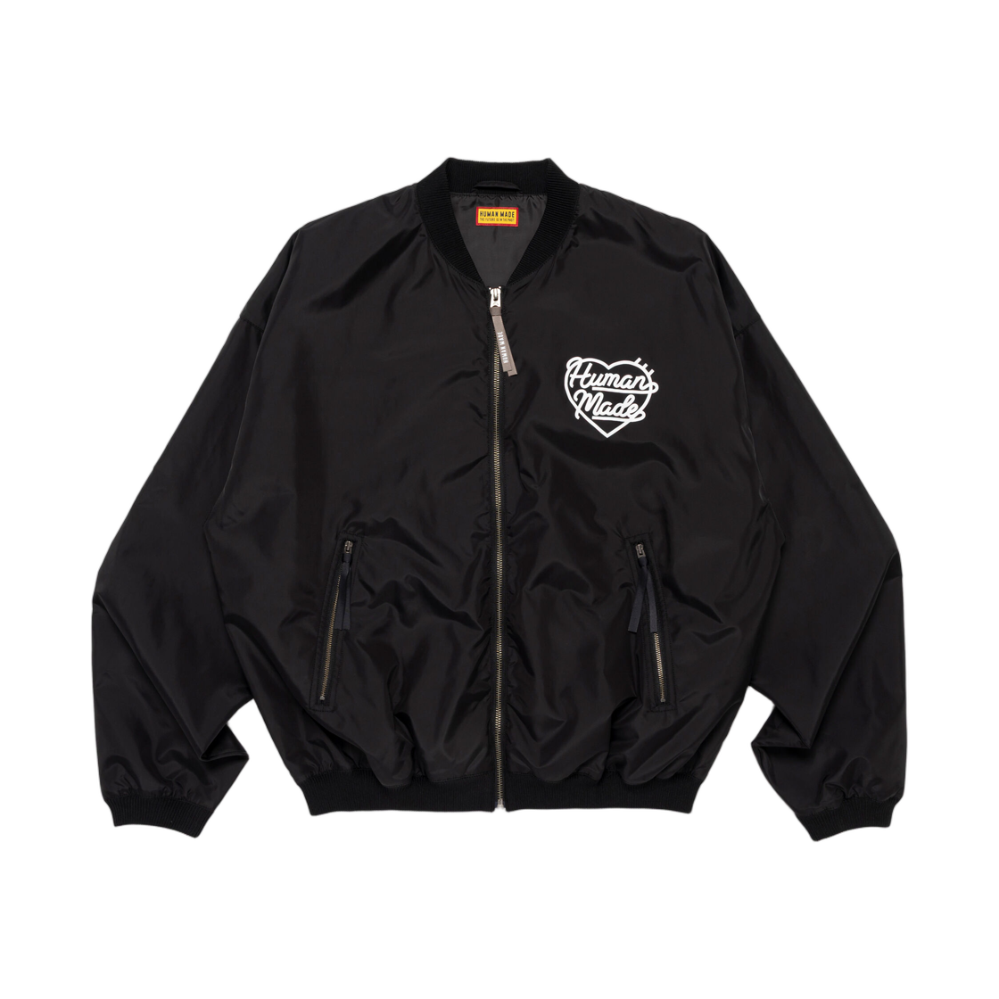 HM31JK025 Human Made Nylon Blouson Black