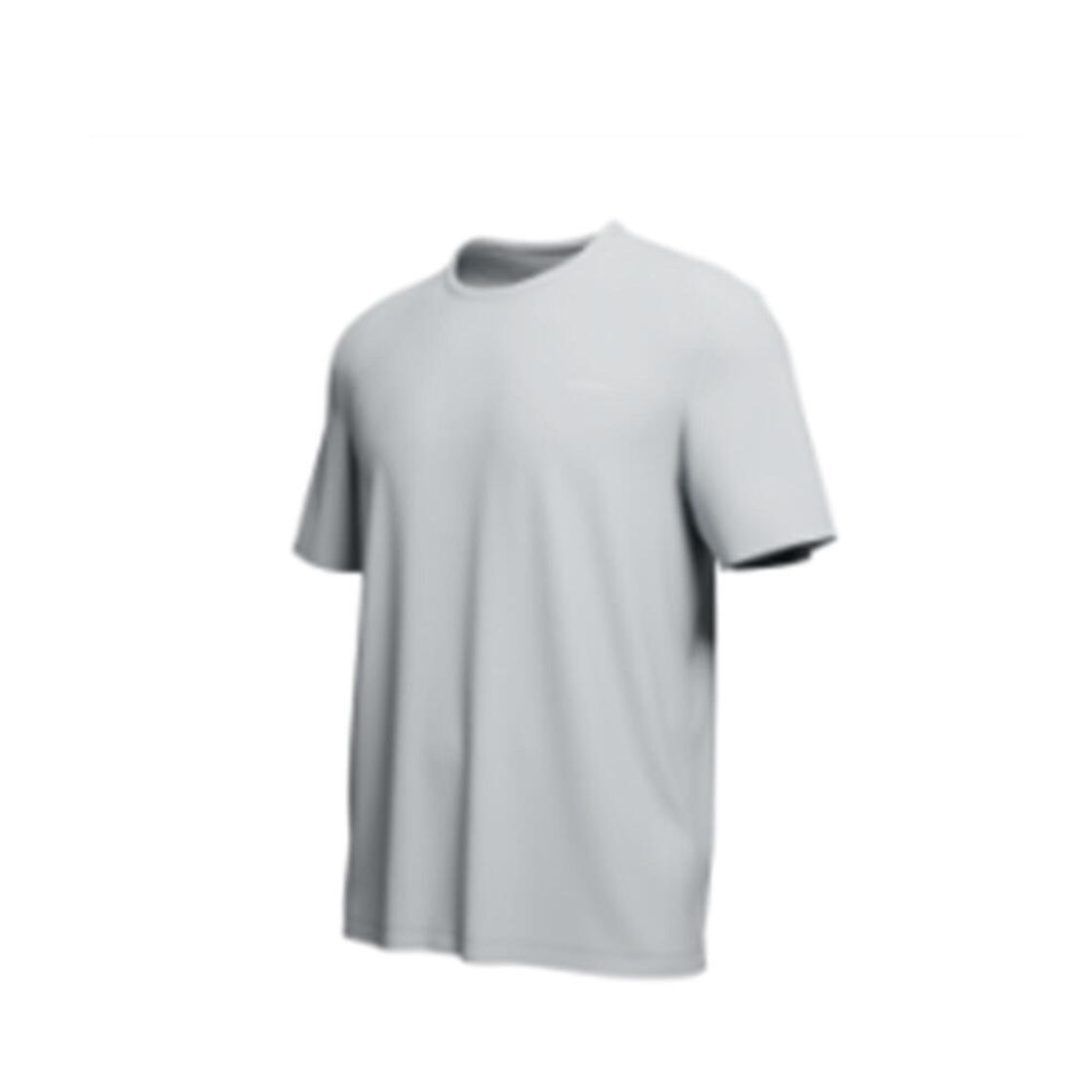 데카트론 남성 러닝 반팔 티 런 100 실버 그레이(DECATHLON Men's Running Short-Sleeved T-Shirt Run 100 Silver Grey) - 2