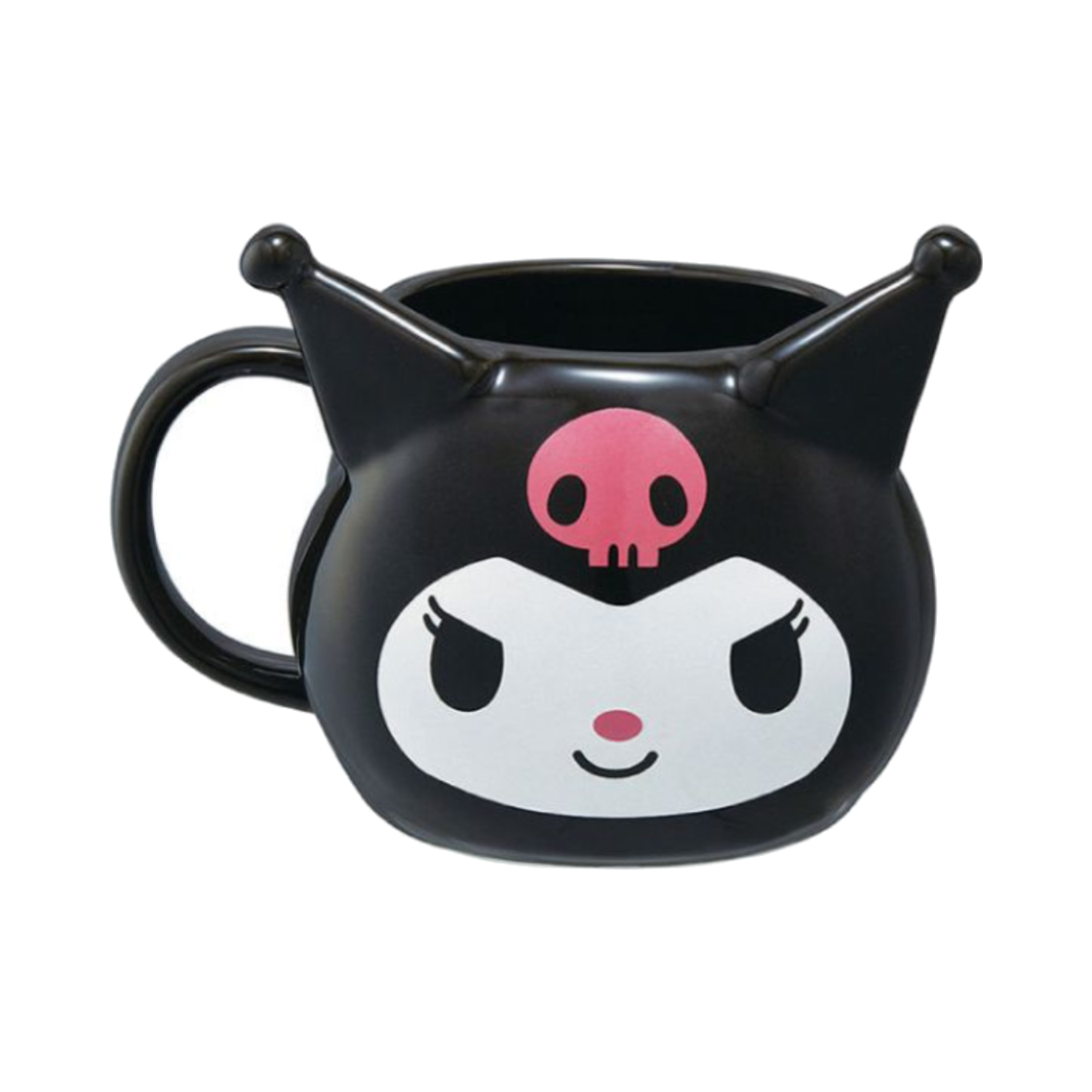 스케이터 쿠로미 도기 입체 머그컵 390ML(Skater Kuromi Character Solid Mug Cup 390ML) - 1