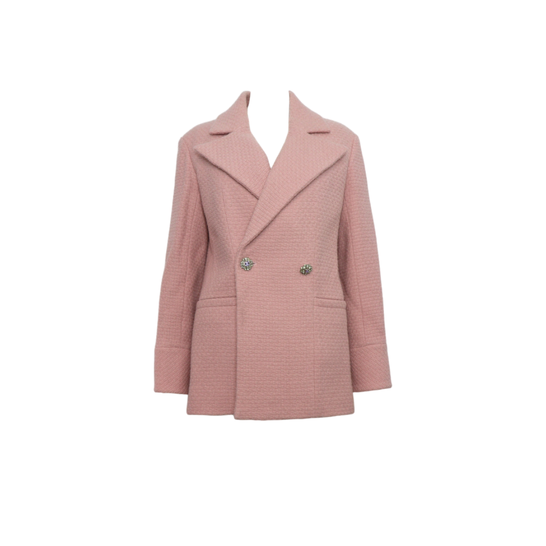 샤넬 P73600 22시즌 스톤 버튼 트위드 여성 자켓aa62317(Chanel P73600 22 Season Stone Button Tweed Jacket)