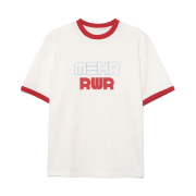[4/20 발매,KREAM 단독] RWR x MEHR Ringer T-Shirt White