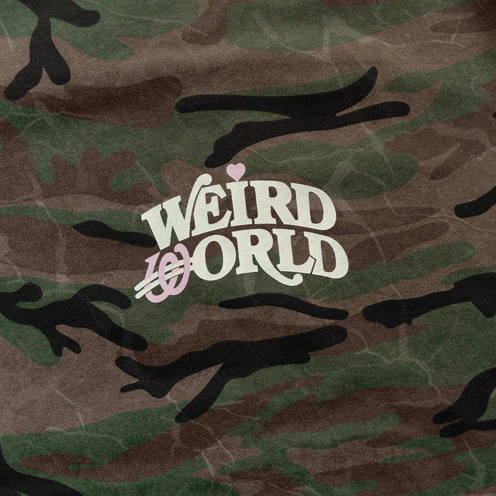 위얼드월드 아크로고 카모플라쥬 티셔츠(Weird World Acro Logo Camouflage T-shirt) - 4
