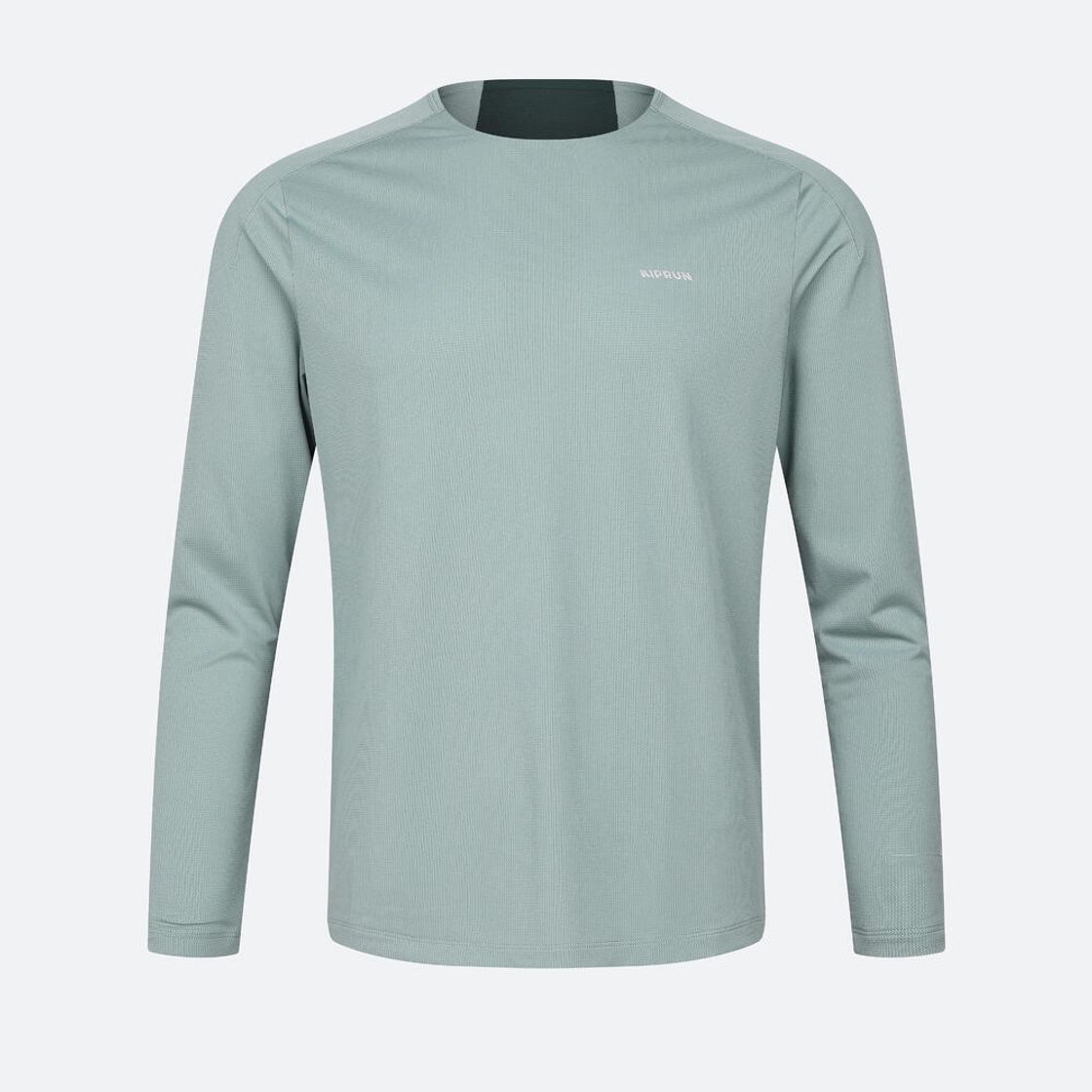 데카트론 남성 러닝 긴팔 티 런 드라이 500 프로즌 그린(DECATHLON Men's Running Long-Sleeved T-Shirt Run Dry 500 Frozen Green) - 2